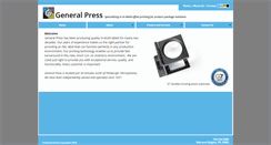 Desktop Screenshot of generalpress.com